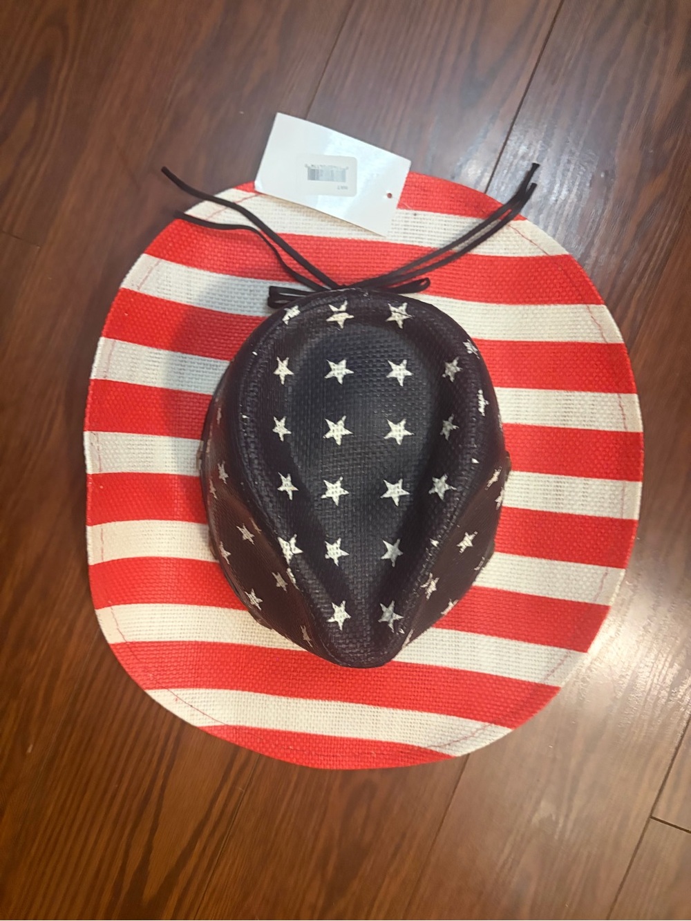 Patriotic USA Cowboy Hat - Red, White & Blue